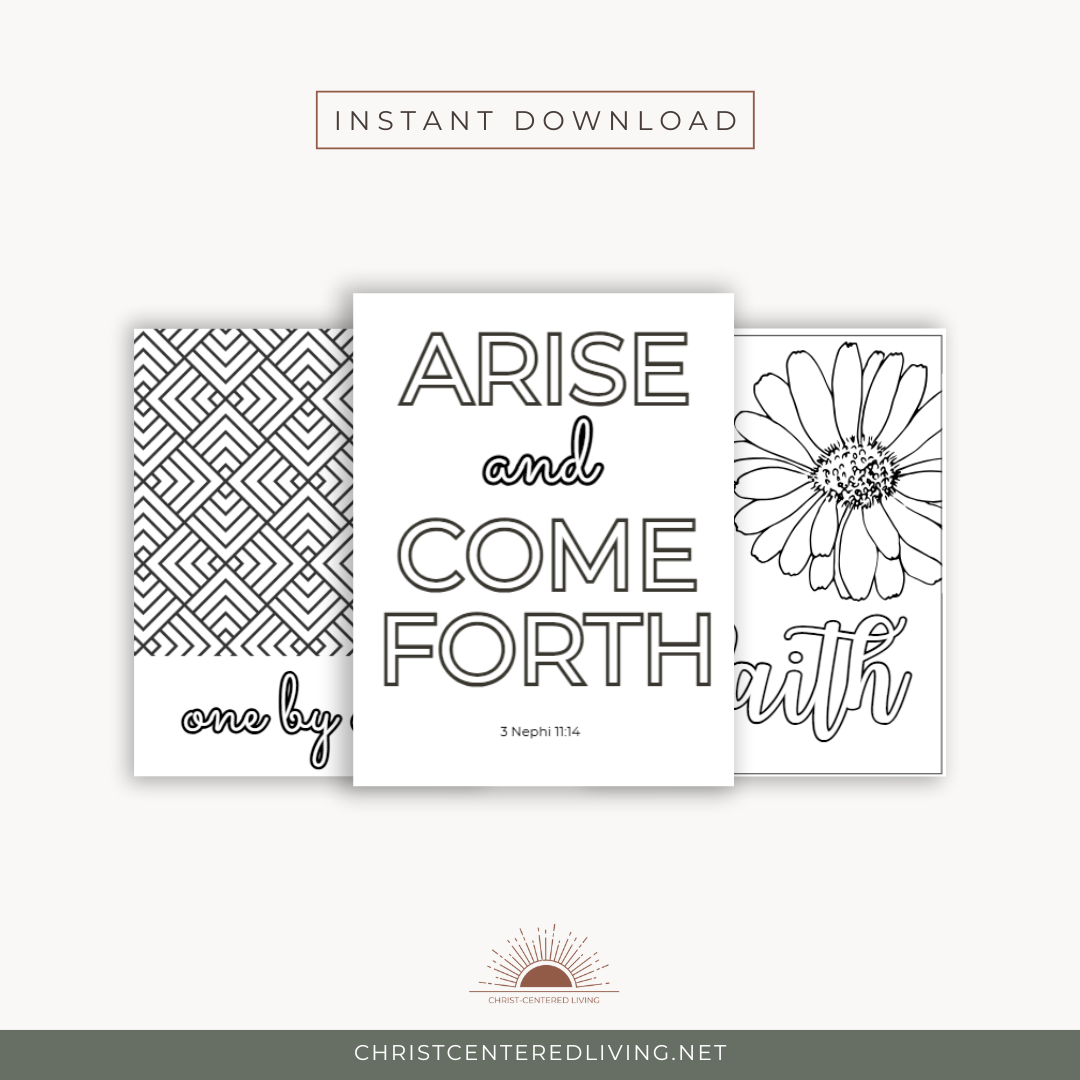 Christ-Centered Easter Coloring Pages