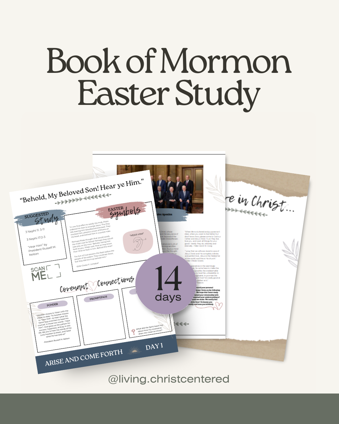 Book of Mormon Easter Study