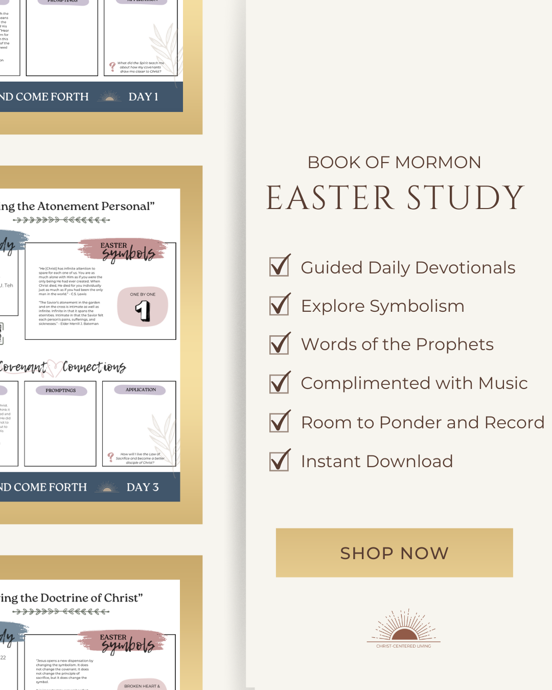 Book of Mormon Easter Study