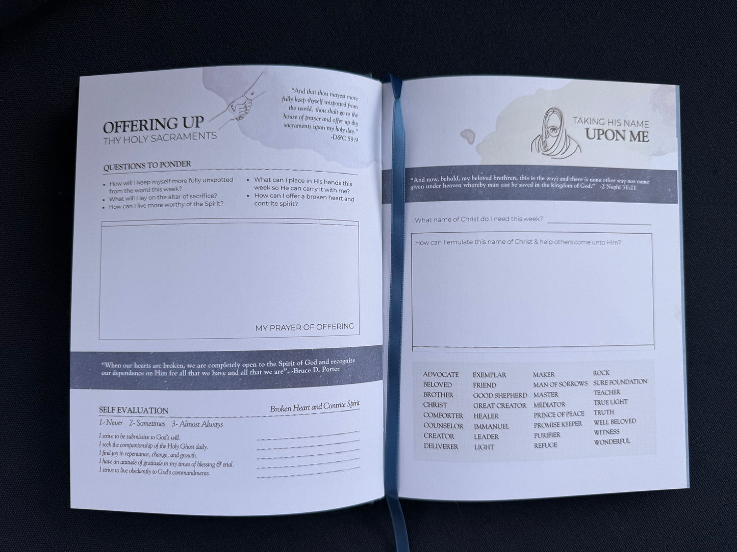 Always Remember: A Sacrament Preparation Journal